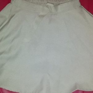 Izod School Uniform Skort in khaki